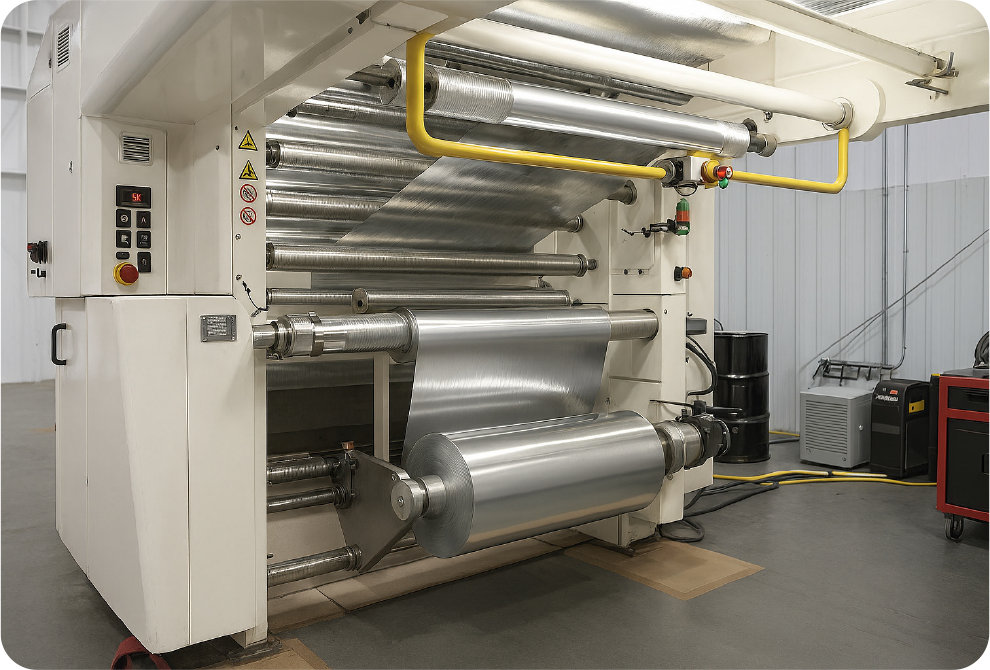 Laminated Metalized Film | Kendall Packaging Corporation