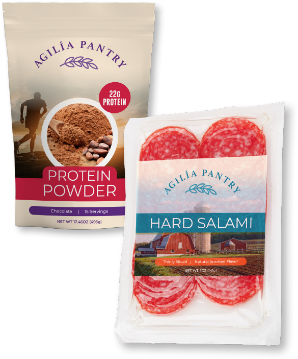 Protein Packaging product sample